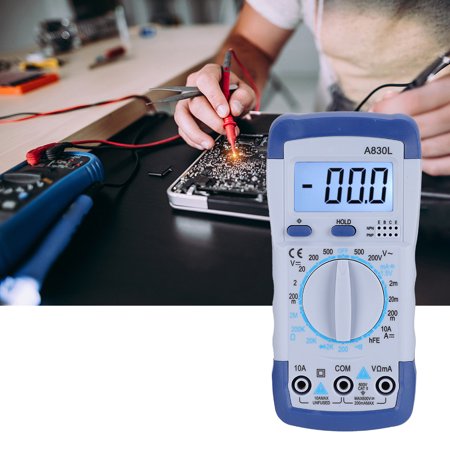 AC & DC Multimeter, Multimeter, Plastic For Laboratories Factories Blue ...
