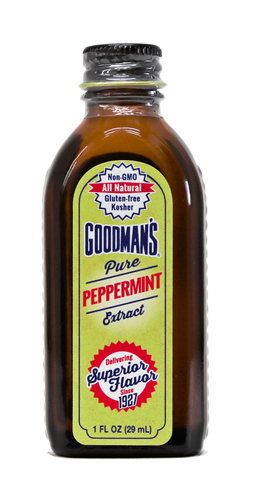 (4 pack) Goodmans Pure Peppermint Extract