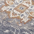 thumbnail image 2 of Woven Trends Martin Area Rug VRA750 Traditional Style, Medallion Pattern, Pet & Family Friendly, Living Room, Dining Room, Office, Medium Pile Power Loomed Wool Area Rug in Blue - 10' x 13', 2 of 4