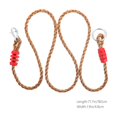 thumbnail image 4 of HLONK 2pcs Tree Swing Ropes Hammock Chair Straps Hanging Rope Adjustable Nylon Rope, 4 of 6