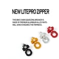 thumbnail image 3 of Eigraketly Exprimidor de cadena, ajuste mejorado, divisor de metal multicolor, interruptor de compresión Ciclismo Negro, 3 of 6