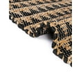 thumbnail image 5 of Unique Loom Chindi Jute Collection Area Rug (2' 2" x 6' 1" Runner Black/Natural), 5 of 7