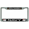 thumbnail image 1 of Cadre de Plaque d'Immatriculation Chromée Royal Canadian Navy, 1 of 1