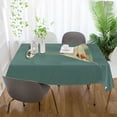thumbnail image 3 of Yayeee Tablecloths 60" x 60" Rectangle Wrinkle Resistant Party Table Cover, Beige Martini, 3 of 8