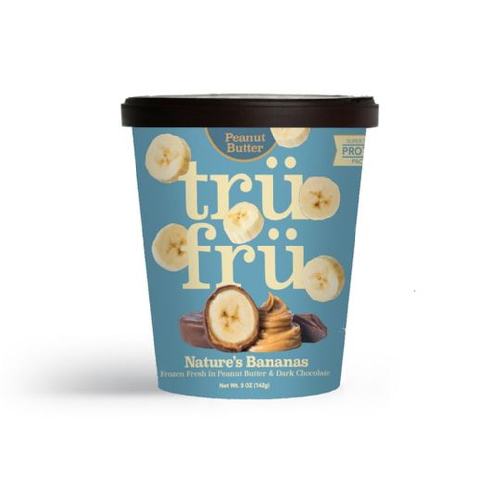 Tru Fru Hyper Chilled Natures Fresh Bananas in Peanut Butter and Dark
