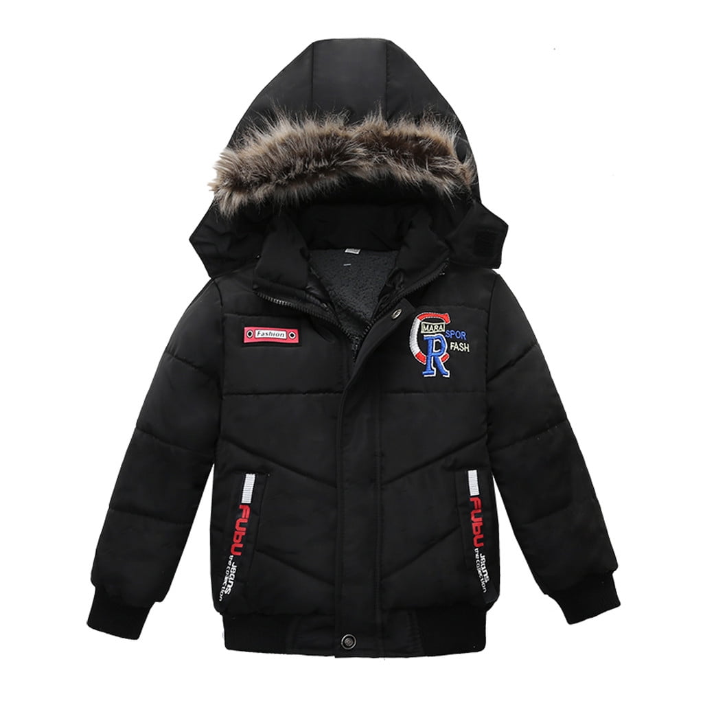 Xzngl Winter Clothes For Baby Boy Fashion Coat Children Winter Jacket Coat Boy Jacket Warm Hooded Kids Clothes Baby Boy Clothes Winter Baby Boy Clothe