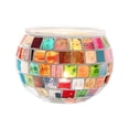 thumbnail image 1 of Mosaic Glass Candle Holder Tea Light Candlestick Candleholder Table, 1 of 10