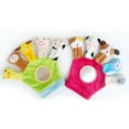 Baby Toy Animal Finger Puppets Safety Mirror Toys Soft Finger Puppets