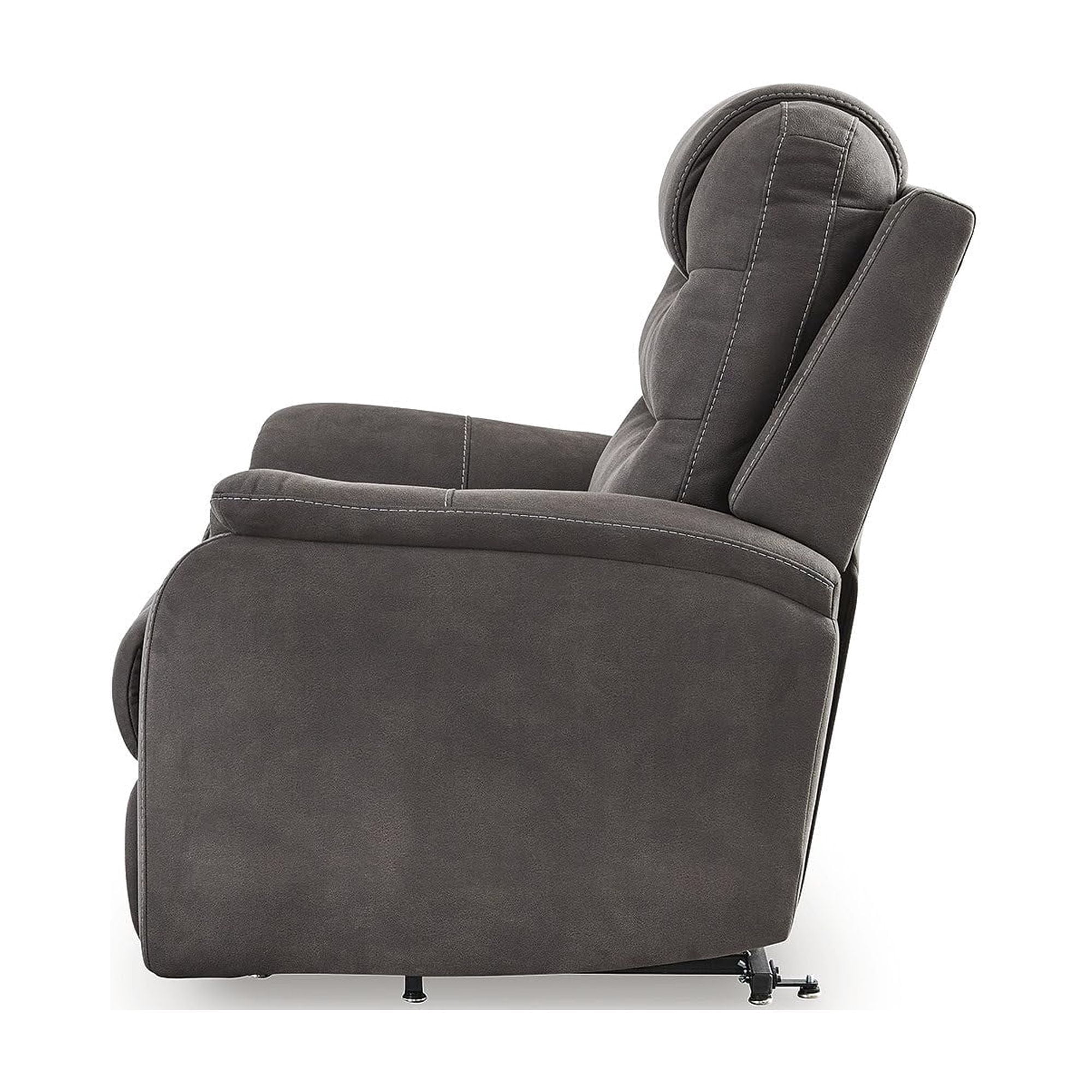 Signature Design by Ashley Snowfield Gray Power Lift Recliner