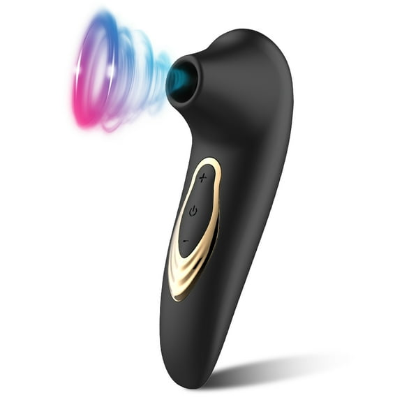 Xbonp Sucking Vibrator for Women, with 10 Suction Modes, Adult Sex Toy Black