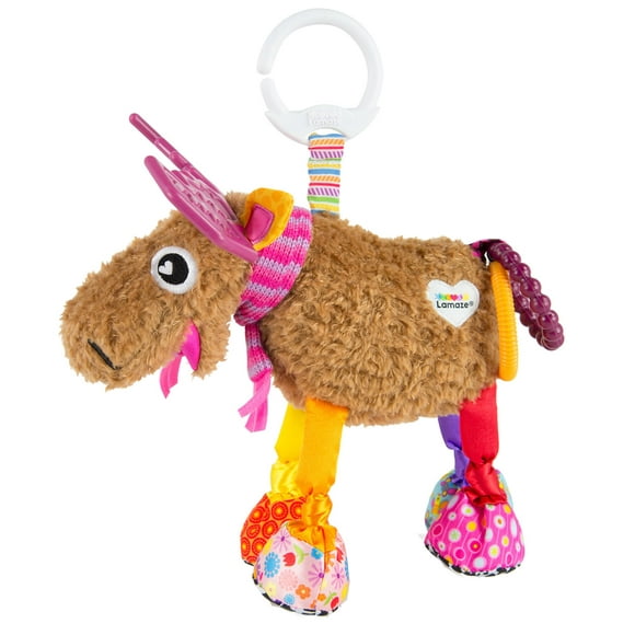 Toy Lamaze Muffin the Moose Clip para asiento de coche y cochecito