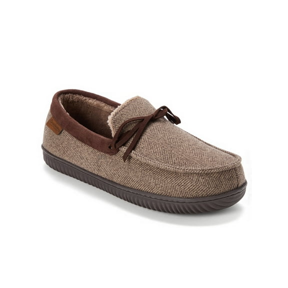 Dearfoams Cozy Comfort Men's Moccasin Slippers