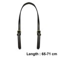 thumbnail image 5 of 2 PCS Leather Replacement Handles Shoulder Straps with Adjustable Buckle Purse Strap Bag Handles, 5 of 8