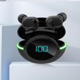 thumbnail image 3 of CHAO Auriculares de alta definición con Bluetooth 5.1, equipo de audio compatible para exteriores, viajes, transporte, color negro, 3 of 5