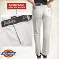 thumbnail image 5 of Dickies Womens Work Pants - High Waist Women Carpenter Pants Relaxed Fit with Belt & Utility Pockets, 5 of 7