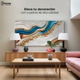thumbnail image 3 of Cuadro Decorativo Canvas Abstracto Estratos Dorados 120x60, 3 of 3