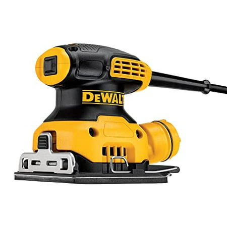 

DEWALT Palm Sander 1/4-Inch 2.3 Amp 14 000 OPM Storage Bag Included Corded (DWE6411K)