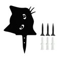 thumbnail image 1 of Estaca de gato para decoración de jardín, ornamento artístico resistente a la intemperie, decoración decorativa para exteriores, Patio, granja, patio, Estilo B, 1 of 8