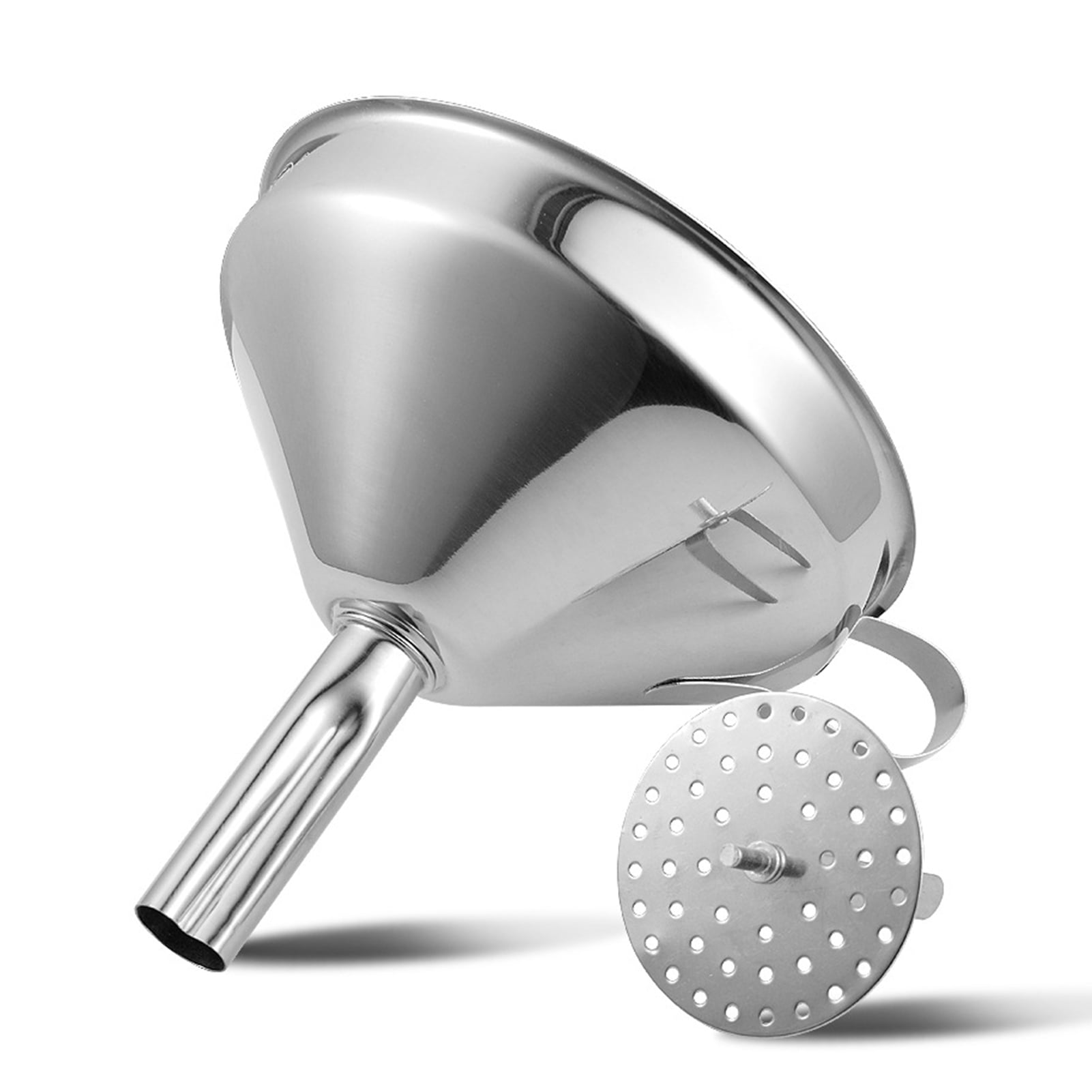 SPRING PARK Stainless Steel Kitchen Funnel Food Grade Metal Funnel