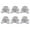 22.7MM, variant on 25X25mm Aluminum Alloy Joint Square Tube Connector Connection Fastener for Furniture Framing and Structural Support
