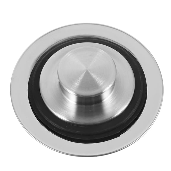 ROSENICE 1 Set Garbage Disposal Strainer Kitchen Sink Stopper Splash Guard Stainless Steel Water Flow Control Silver