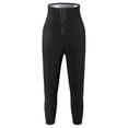 thumbnail image 3 of Sauna Leggings for Women Sweat Pants Compression High Waist Slimming Hot Thermo Workout Training Capri Body Shaper, 3 of 6