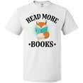thumbnail image 3 of Inktastic Reading Group Fox Read More Books T-Shirt, 3 of 5