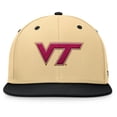 thumbnail image 2 of Men's Fanatics Khaki/Black Virginia Tech Hokies Balance Fitted Hat, 2 of 4