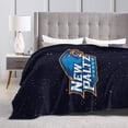 thumbnail image 4 of State University of New York at New Paltz Logo Fleece Blanket, Very Soft Microfiber Flannel Blanket for Couch Warm and Cozy for All Seasons, 4 of 6