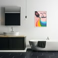 thumbnail image 3 of Stupell Industries Mornings Be Like Bathroom Inspirational Painting White Framed Art Print Wall Art, 24 x 30, 3 of 9