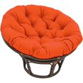 thumbnail image 3 of Outdoor Seat Cushion, Round Rattan Cushion, Hanging Basket Chair Cushion for Swing Chair Hammock Wicker Chair Rocking Chair, Orange, 3 of 7