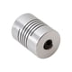 thumbnail image 3 of Conector Flexible De Acoplamiento De Plata, Acoplamiento Flexible, D19 L25 Para Motor Paso A Paso De Accionamiento De Tornillo Codificador De Servomotor Mgaxyff Coupling Flexible Connector, 3 of 3