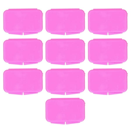 Orthodontic Wax, Temporary Relief Food Grade Wax Meeting Demands Orthodontic Dental Wax with 10pcs Dental Care for Mouth Protection for Brace Wearers(Purple)