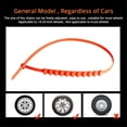 thumbnail image 3 of TECHTONGDA 10pc Snow Tire Chain for Car Truck SUV Anti-Skid Winter Emergency Muddy Driving, 3 of 6