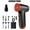 Black Orange-A03, variant on Handheld Hair Dryer 11V 40W High Power Wireless Portable Brushless Motor Lighting Multifunctional Fan(White Orange-A01)