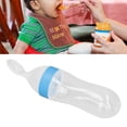 thumbnail image 1 of Baby Spoon Bottle Feeder, Convenient Practical Feeding Spoon Light Weight  Wearable  for Kitchen for Outdoor for Home Blue, 1 of 7