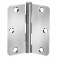 thumbnail image 2 of CRL RB35426 Brite Chrome 3-1/2" x 3-1/2" Residential Bearing Hinge 1/4" Radius Pair, 2 of 2