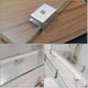 thumbnail image 3 of Glass Clamp,12 Pcs Glass Brackets Glass Hinge Aluminum Glass Shelf Support Solid Glass Clip Shelf Adaptive 8-10mm, 3 of 3