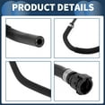 thumbnail image 5 of Unique Bargains Radiator Hose Heater Hose No.17127599452 for BMW 335i xDrive 2011-2013 for BMW X1 2013-2015 Black Rubber 1 Pc Water Tank Water Pipe Good Sealing, 5 of 7