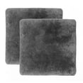 thumbnail image 2 of Medical Sheepskin Chair Pad Grey 2-Pack, 2 of 5