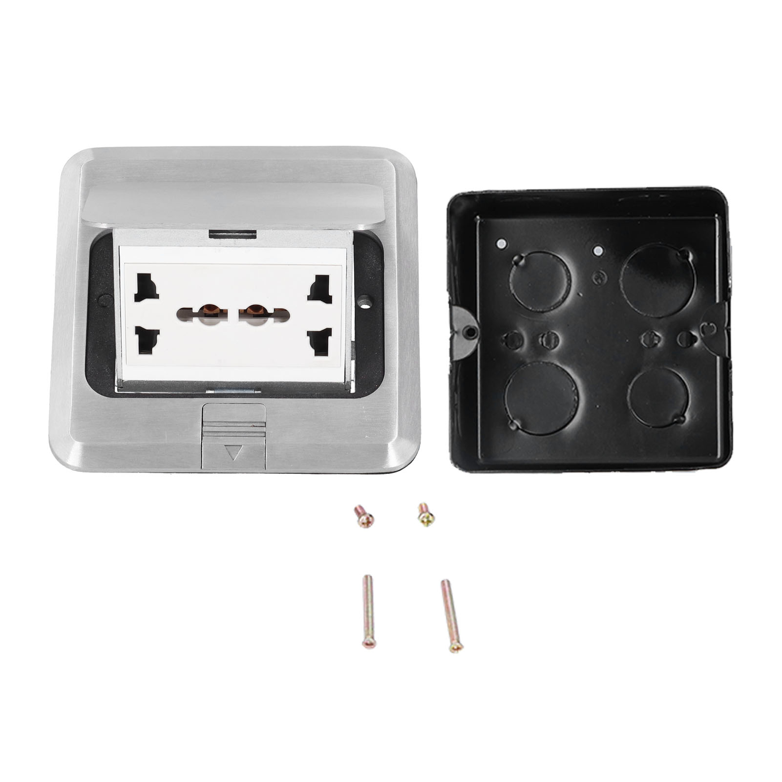 XingJian LLC 6 Hole Embedded Damping Aluminum Alloy Floor Socket