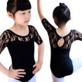 thumbnail image 6 of Children Girls Classic Dance Performance Clothing Lace Short-Sleeved Gymnastics Dance Clothing Sportswear, 6 of 6