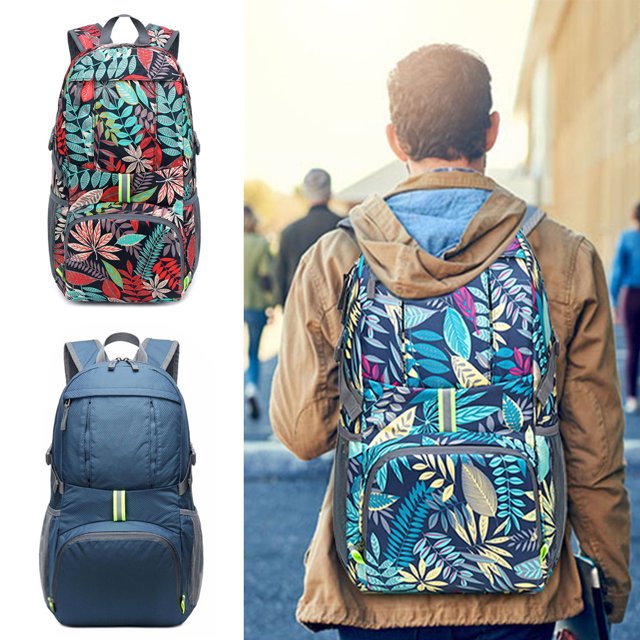 Muyoka Mochila plegable ligera de 35L para hombre y mujer, mochila impermeable para hombre, diseño reflectante Muyoka Hogar