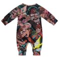 thumbnail image 2 of Gravity Falls Baby Long Sleeve Footless, Infant Playsuit Romper Jumpsuits for Boys Girls, 2 of 8