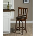 thumbnail image 1 of Hillsdale Presque Isle Swivel Bar Stool, Counter, Cherry, 1 of 3
