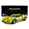 thumbnail image 2 of Shelby Collectibles SC417 1966 Ford GT-40 MK 2 Yellow No.8 1-18 Diecast Car Model, 2 of 7