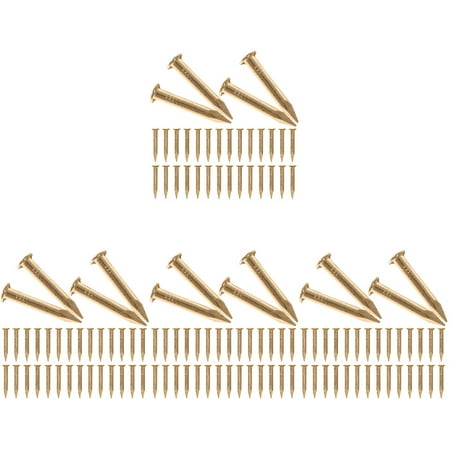 

FRCOLOR 4 Packs Nails Copper Nails for Hanging Pictures DIY Wooden Box Arts and Crafts (250g/pack)