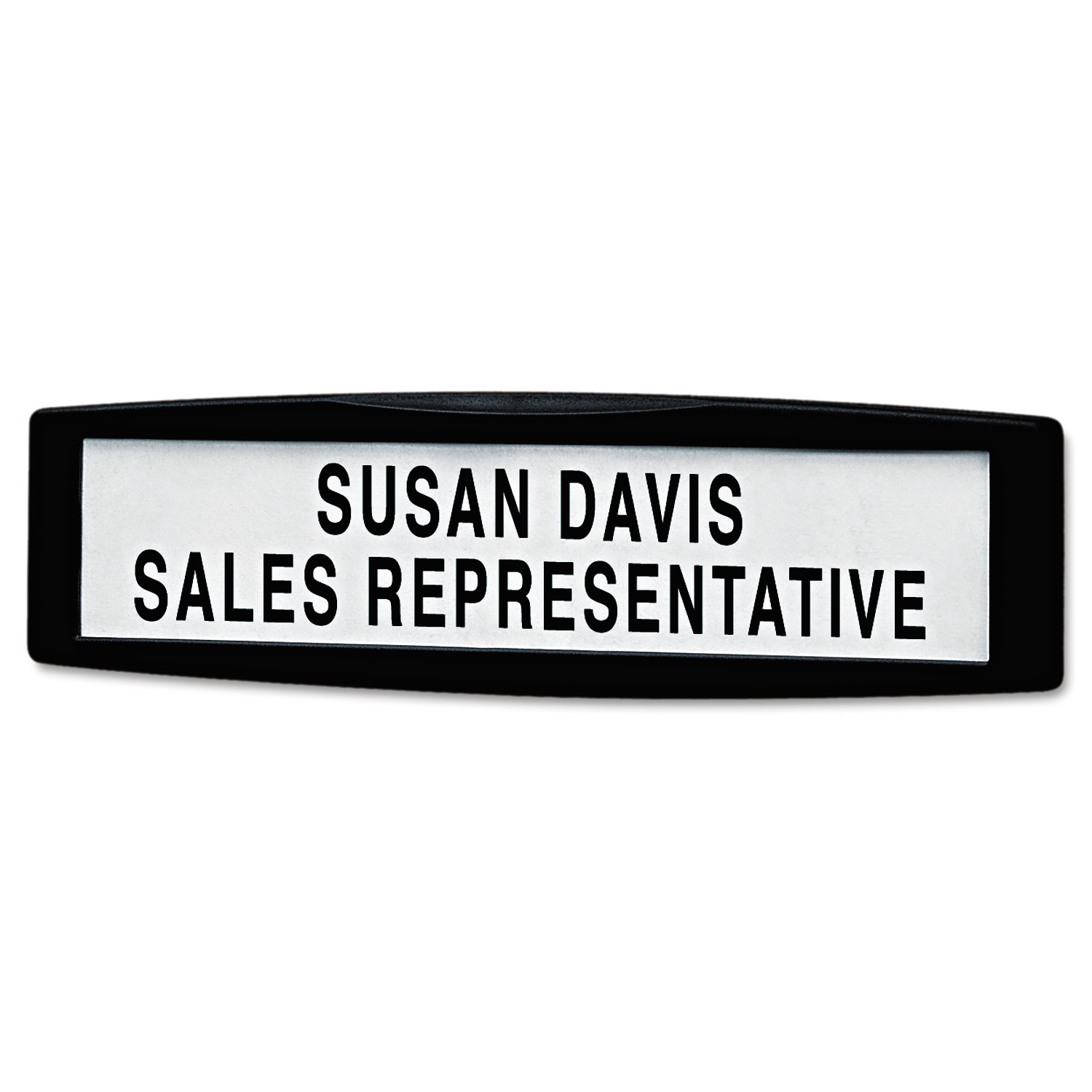 Fellowes Plastic Partition Additions Nameplate 9 X 2 1 2 Graphite Fel Walmart Com Walmart Com