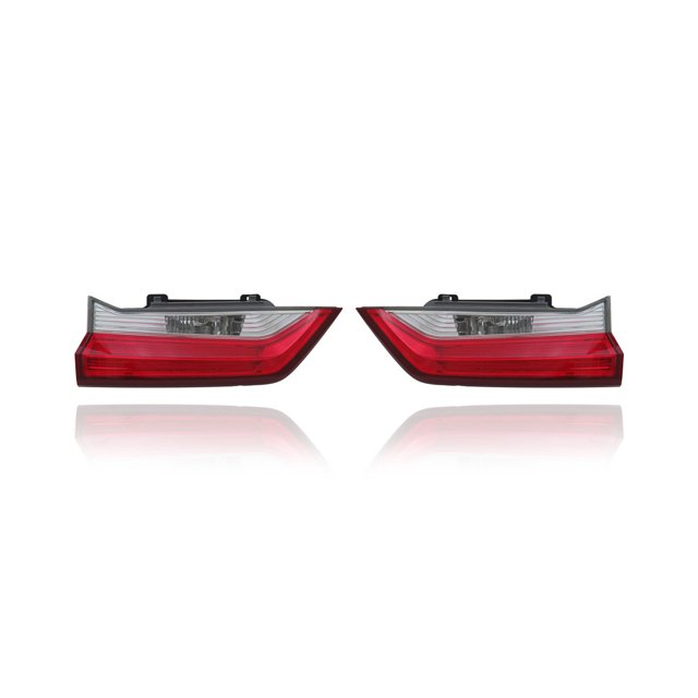 Tail Light Assembly - Compatible/Replacement for '17-19 Honda CR-V - Inner On Liftgate - Pair, Left Driver + Right Passenger Set - 34150TLAA01, 34155TLAA01 CAPA