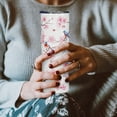 thumbnail image 5 of Cherry Blossom Tumbler with Lid and Straw - Pink Cherry Blossom Bird Cup, Travel Mug, Water Bottle - Metal Thermal Insulated Tumblers 20 Oz -Gifts for Women -Cherry Blossom Decor, Stuff, 5 of 6